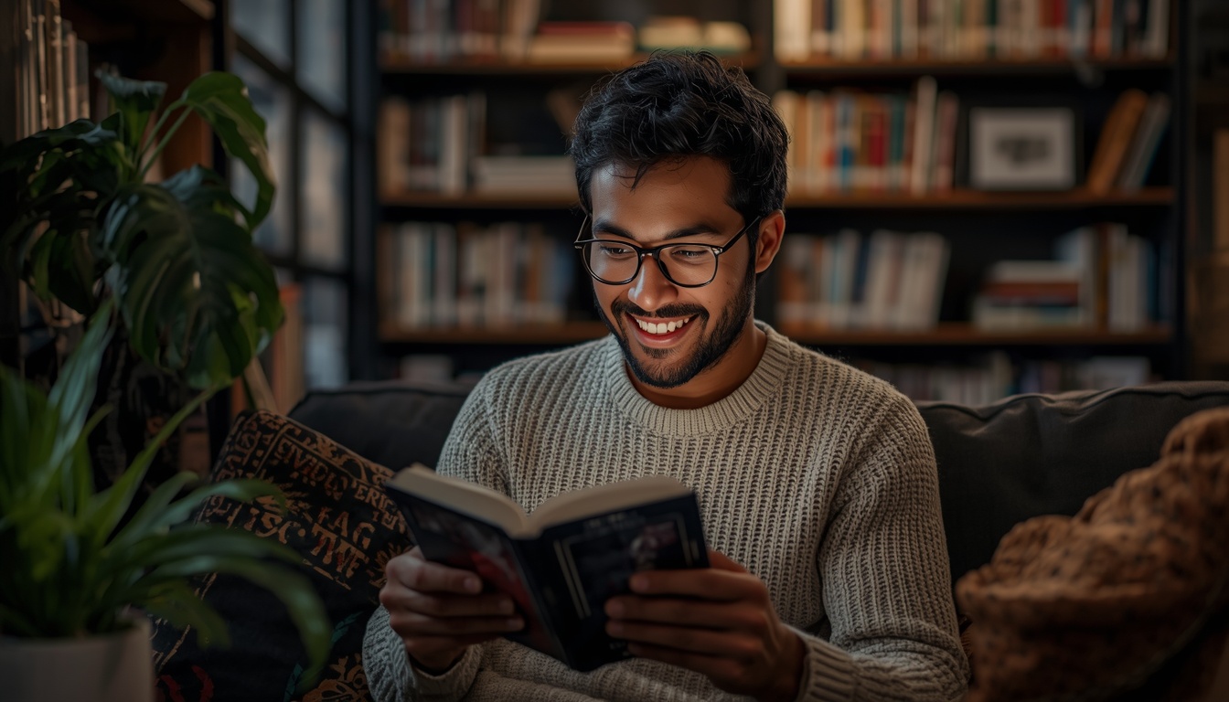 Hipsmovement participant enjoying offline reading time